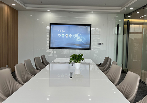 深圳萬庭大廈86寸會議白板