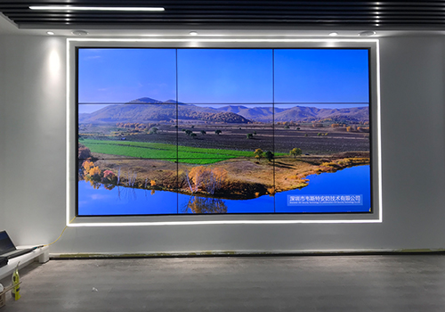 陜西省韓城市西金盆46寸拼接屏項目