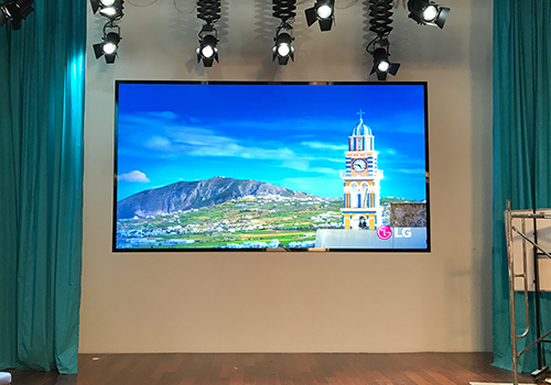 上海浦東委員會黨校媒體室LED大屏幕